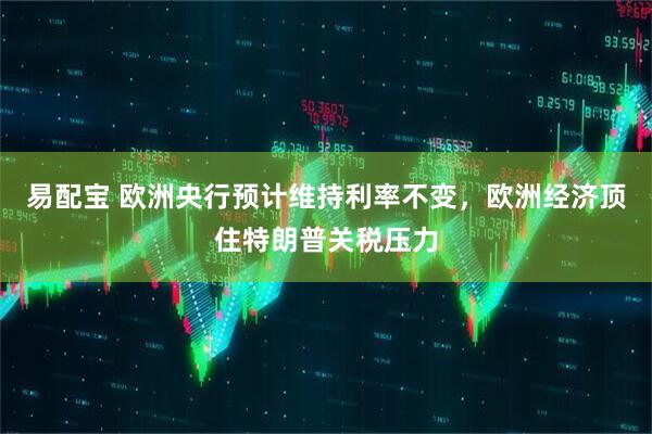 易配宝 欧洲央行预计维持利率不变，欧洲经济顶住特朗普关税压力