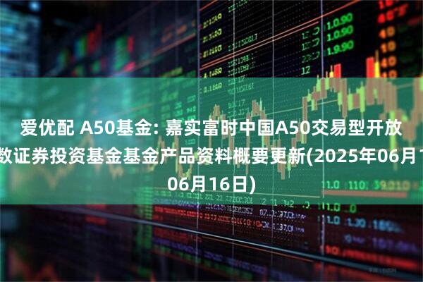 爱优配 A50基金: 嘉实富时中国A50交易型开放式指数证券投资基金基金产品资料概要更新(2025年06月16日)